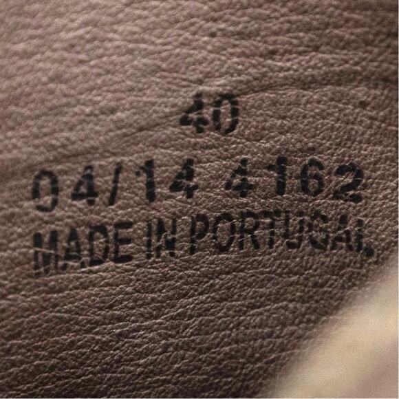 Hand Crafted Brand Gray Suede Triple Strap Ankle Boots Size 40 US 9 - Picture 10 of 12